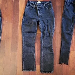 Abercrombie & Fitch Dark Straight Jeans